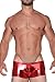 Male Power Heavy Metal Short Red