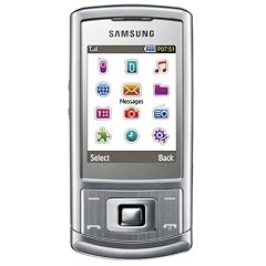 Samsung S3500i Handy (2 MP Kamera, MP3, Social-Networking-Dienste) light-silver