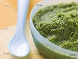 IMAGE OF Wallmonkeys Peel and Stick Wall Graphic - Broccoli and Spinach Baby Food Puree - 48