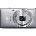 Canon IXUS 132 Digitalkamera (16 Megapixel, 8-fach opt. Zoom, 6,9 cm (2,7 Zoll) Display, bildstabilisiert) silber