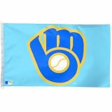 MLB Milwaukee Brewers Retro 3-by-5 Foot Flag