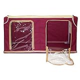 General Cage Soft Sided Cat Exhibition Cage - Burgundy