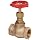 Milwaukee Valve 502 Series Bronze Globe Valve, Class 125, Inline, Threaded Bonnet, NPT Female