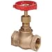 Milwaukee Valve 502 Series Bronze Globe Valve, Class 125, Inline, Threaded Bonnet, NPT Female