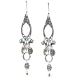 Holly Yashi Niobium Samba Marquise Chandelier Earrings MADE WITH SWAROVSKI ELEMENTS