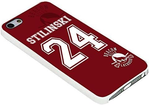 Teen Wolf Stilinski Lacrosse Jersey for Iphone Case (iPhone 5/5s white)