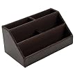 Crocodile /Fx Leather Desk Valet - BROWN