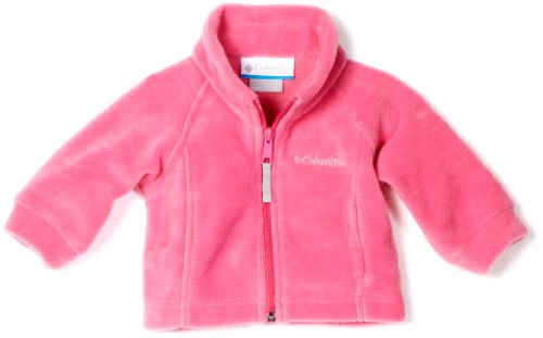 Columbia Baby-girls Infant Benton Springs Fleece Jacket, Pink Taffy, 12 Months