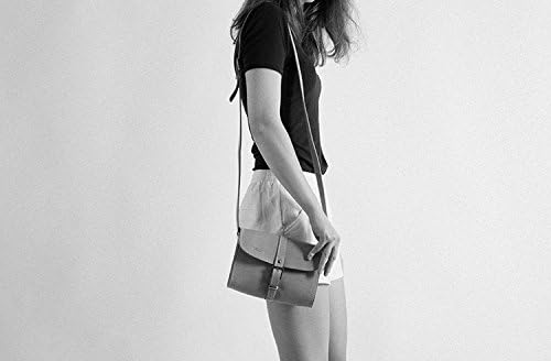 JOYDIVISION VINTAGE Women's Cowhide leather Handmade Shoulder Purse Size S Color Beige