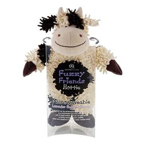 Aroma Home Fuzzy Friends Microwaveable Hotties - Cow
