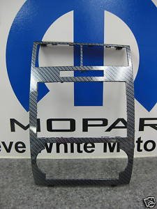 Dodge Charger Magnum Navigation Radio Bezel Mopar Oem