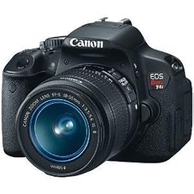 CANON 6558B003 18.0 MEGAPIXEL EOS REBEL T4I DIGITAL CAMERA (WITH 18