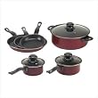 Malibu Creations 13411 Deluxe Cookware Set, 9-Piece