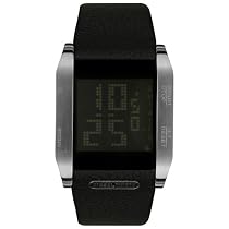 Diesel Dz7076 Gents Stainless Steel Case with Grey LCD Display & Black Strap