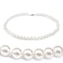 Genuine Swarovski Crystal Pearl Necklace- White (8mm)