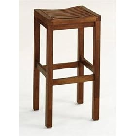 HomeStyle - Counter Bar Stool in Cottage Oak - 88-5636-88 by Home Styles Furniture