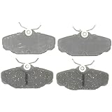 ACDelco 14D610C Advantage Rear Ceramic Disc Brake Pad Set by ACDelco