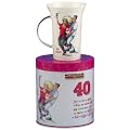 Boxer Age 40-Her Funktart Mug and Biscuit Tin