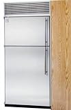 Northland 30TF-WB-L 30in Refrigerator/Top Freezer White Interior Left Hinge Door Panels Black