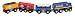 Maxim Lionel Santa Fe 4 Car Cargo Set