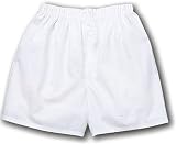 Adult Unisex Classic Cotton Heavyweight Boxer White