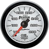 Autometer (7548) Phantom II Oil Temp Gauges - 140-300 F - Includes 1/8