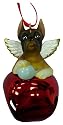 SS-D-BL005-A, BOXER BELL RED ORNAMENT