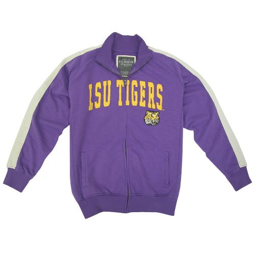 NCAA LSU Tigers Pinnacle Jacket, Purple, Large