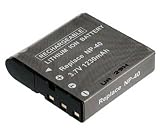 Hi-Capacity Camera battery for: Casio Exilim Zoom EX-Z750