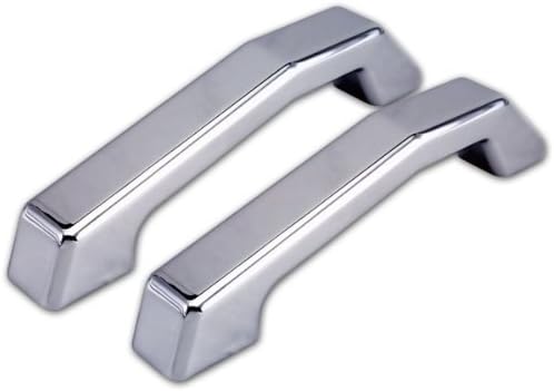 H2 Hummer SUV SUT Smooth Chrome Billet Aluminum Hood Handles Pair