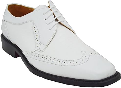 Antonio Cerrelli Elite Men's 6260 Dress Shoes, White, 10.5 M US
