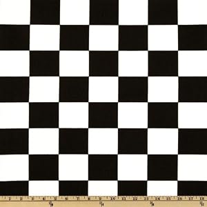 54-Wide-Premier-Prints-Check-Black-White-Fabric-By-The-Yard