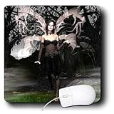 WhiteOak Art Designs Halloween - Wicked Goth Fairy - Mouse Pads