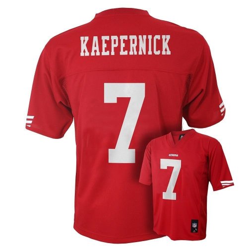Colin Kaepernick San Francisco 49ers Red NFL Youth 2014-15 Season Mid-tier Jersey