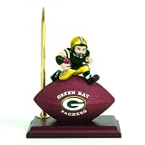6.5" NFL Green Bay Packers Football Clock and Pen Office Desk Set