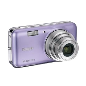 Kodak EasyShare V803 8MP Digital Camera with 3x Optical Zoom (Mystic Purple)