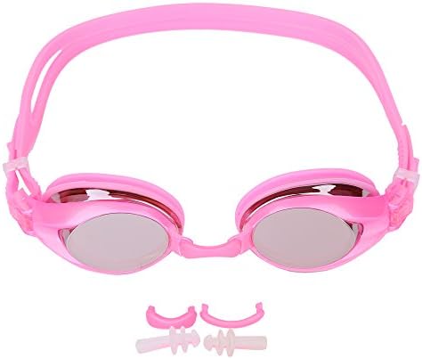 R&amp;H Co., LTD, Swim Goggles,UV Protection, Anti fog,Anti shatter,Mirror Coated &amp; Radiation Protection Lenses, Waterproof,Easily Adjustable, Adult Unisex
