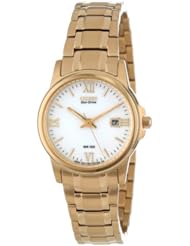 Citizen Womens EW1912-51A Eco-Drive Gold-Tone Watch