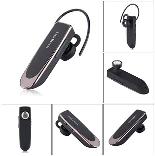 Wideland® Wireless Bluetooth 4.0 Headset Business 24 Hour Longest for Driving &amp; Work Earpieces with Clear Voice Capture Technology and Echo cancellation for iPhone Galaxy Note /other Cellphones(Black)