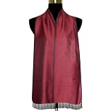 Handmade Hot Selling Self Design Semi Silk Rectangular Scarf, Women Neck Wrap (Free Shipping) scrf0039r