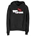 Sweatshirt Woman Black " German Shepherd / Wipe Your Paws " Dog