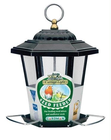 Rainbow Gardman Black Carriage Feeder RGBA01140