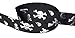 HipGirl Halloween Grosgrain or Satin Fabric Ribbon for Holiday Pirate Party Decoration, Hair Bow Accessory, Scrapbook, Match Your Costumes- 4.75 Yard 7/8 Inch Foil Metallic Skull Cross Bone, Black