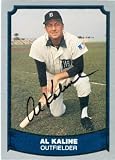Al Kaline Autographed/Hand Signed MLB Baseball Card (Detroit Tigers) 1988 Pacific Baseball Legends C