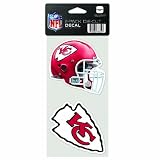 NFL Kansas City Chiefs 4-by-8 Die Cut Decal