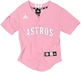 MLB Houston Astros Screen Print Baseball Jersey Girls'