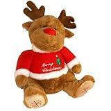 Giant 60cm Christmas Reindeer Super Soft Toy Brand New