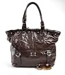 Zia Oversized Tote/Handbag - Coffee