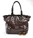 Zia Oversized Tote/Handbag - Coffee