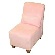 Kids' Armless Chair - Pink Corduroy